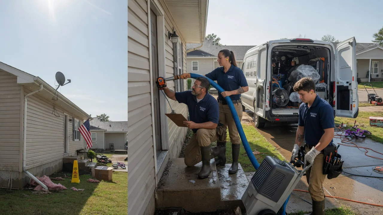 Ceiling Water Damage Restoration in Miamiville, OH near me