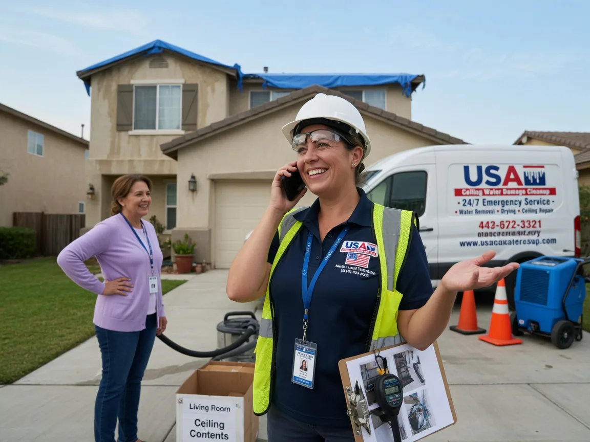 Ceiling Water Damage Restoration Miamiville, OH FAQs